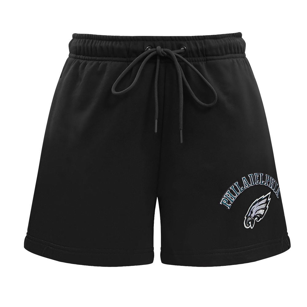SHORTS DE ALGODÓN NFL PHILADELPHIA EAGLES CLASSIC CHENILLE PARA MUJER