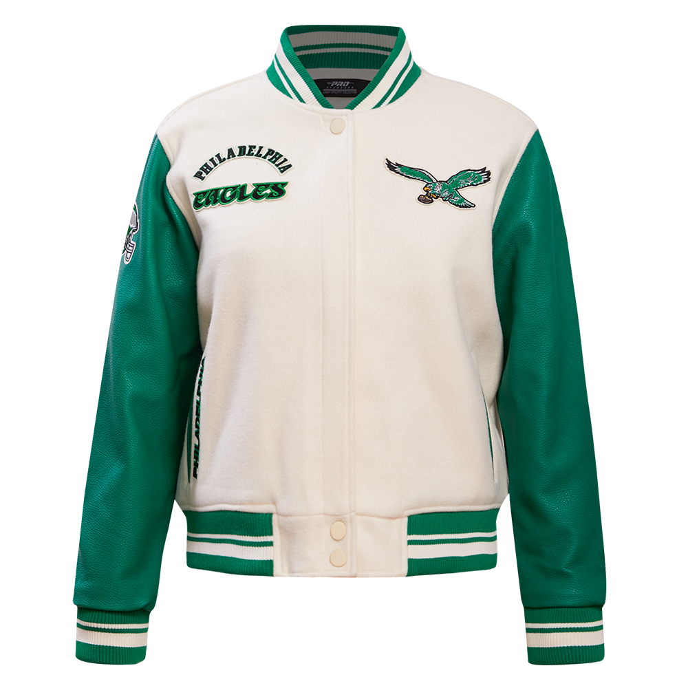 CHAMARRA UNIVERSITARIA NFL PHILADELPHIA EAGLES CLASSIC ESSENTIALS PARA MUJER