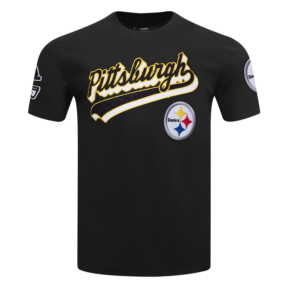 PLAYERA NFL PITTSBURGH STEELERS SCRIPT TAIL