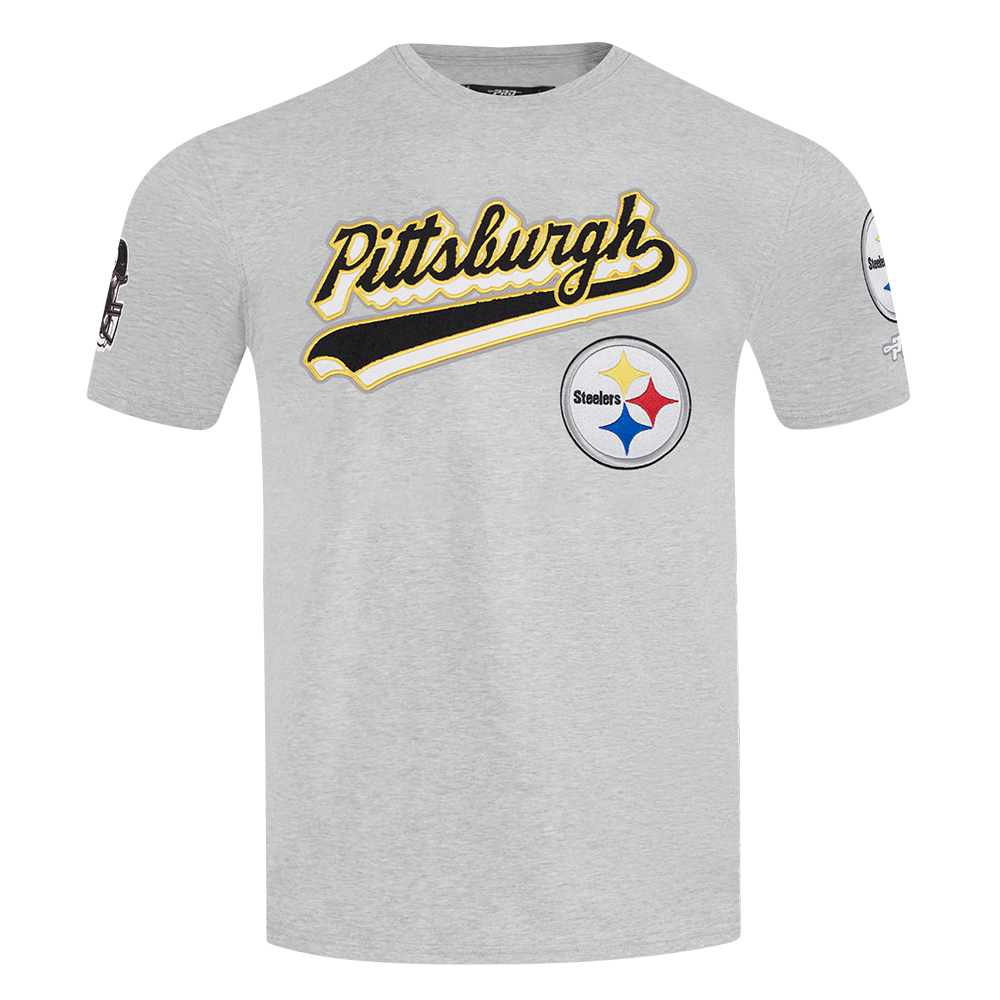 PLAYERA NFL PITTSBURGH STEELERS SCRIPT TAIL