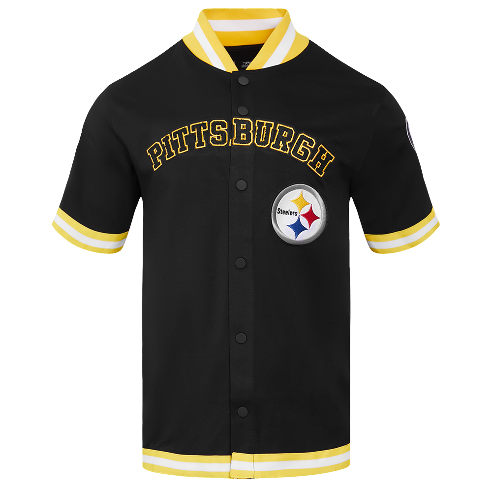 SOBRECAMISA DE MANGA CORTA NFL PITTSBURGH STEELERS CLASSIC CHENILLE