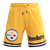 SHORTS DE BASKETBALL NFL PITTSBURGH STEELERS CLASSIC CHENILLE