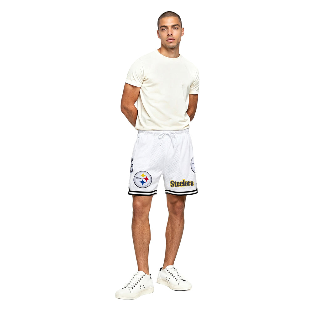 SHORTS DE MALLA NFL PITTSBURGH STEELERS MESH