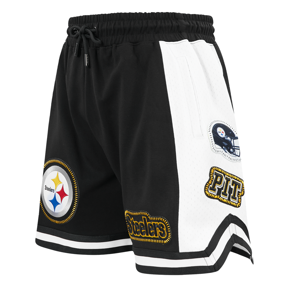 SHORTS DE BASQUETBOL NFL PITTSBURGH STEELERS DIY PICK STITCH