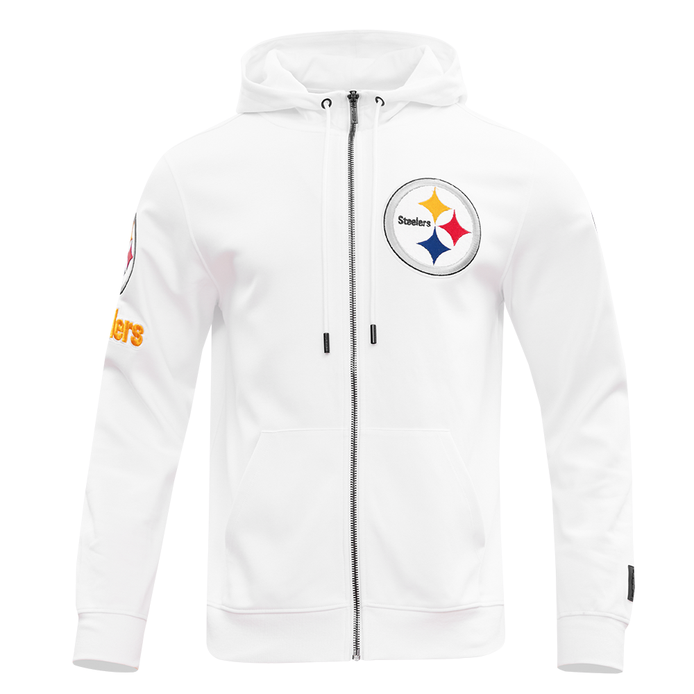 SUDADERA CON CIERRE NFL PITTSBURGH STEELERS CLASSIC CHENILLE