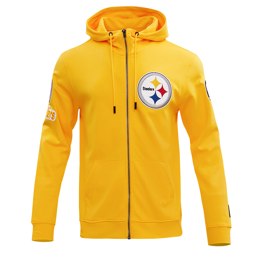 SUDADERA CON CIERRE NFL PITTSBURGH STEELERS CLASSIC CHENILLE – Pro