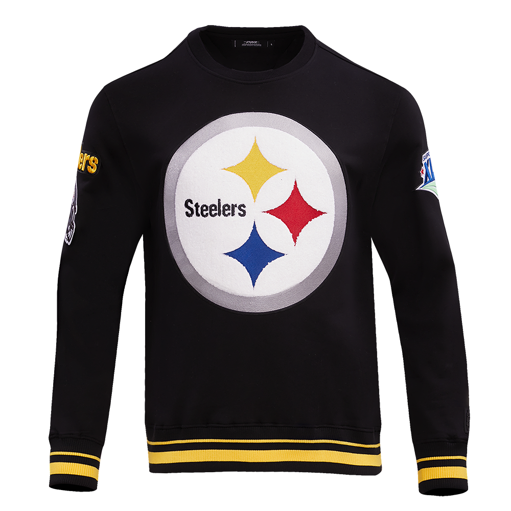 SUDADERA DE CUELLO REDONDO NFL PITTSBURGH STEELERS MASH UP