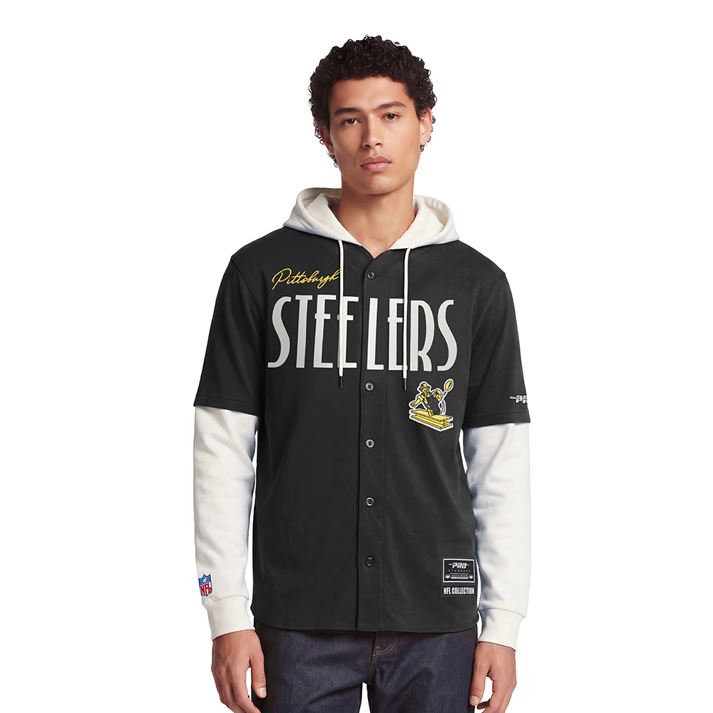 SUDADERA CON GORRO NFL PITTSBURGH STEELERS ORIGINAL PLAYERS