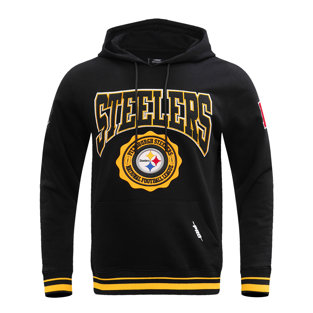 SUDADERA CON GORRO NFL PITTSBURGH STEELERS CREST EMBLEM