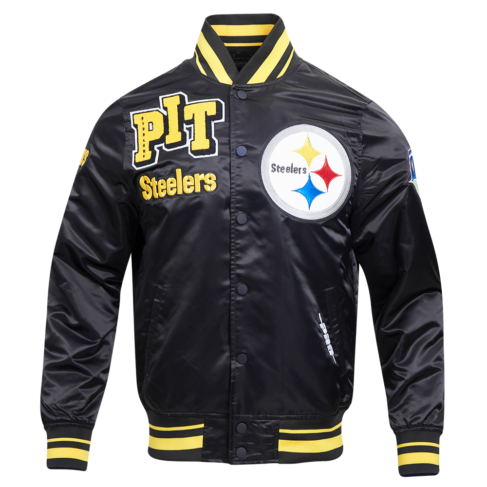 CHAMARRA DE SATÉN NFL PITTSBURGH STEELERS MASH UP