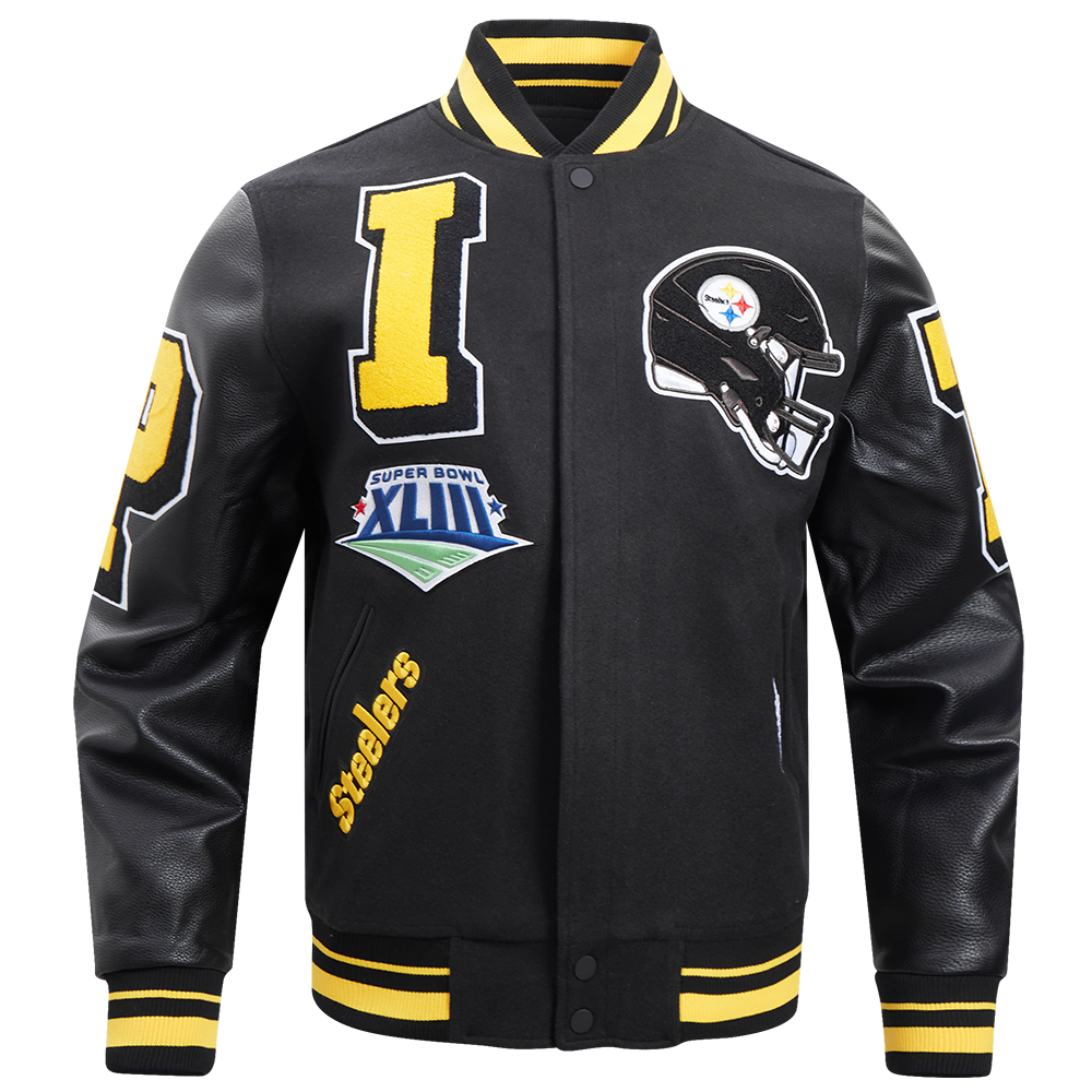 CHAMARRA UNIVERSITARIA NFL PITTSBURGH STEELERS MASH UP – Pro