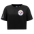 PLAYERA CROP NFL PITTSBURGH STEELERS MASH UP PARA MUJER