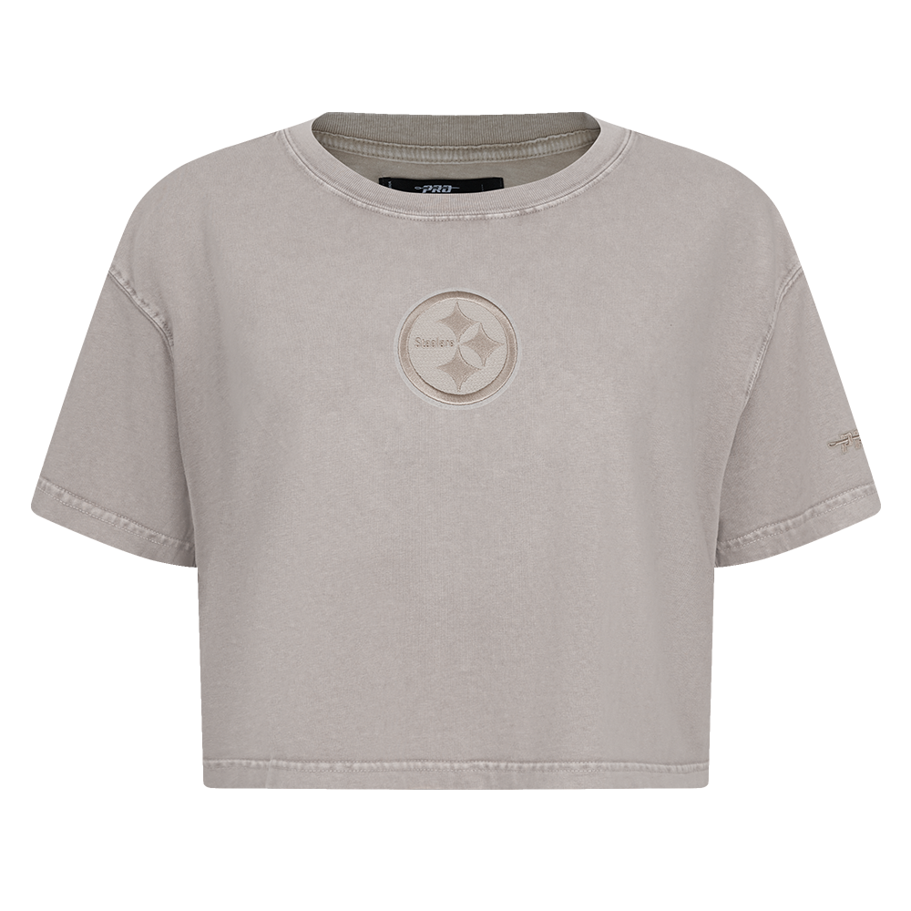 PLAYERA NFL PITTSBURGH STEELERS WASHED CLASSIC PARA MUJER