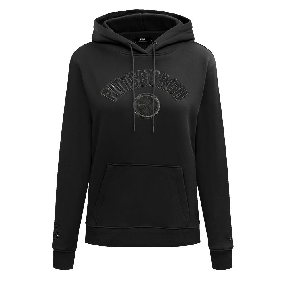 SUDADERA CON GORRO NFL PITTSBURGH STEELERS CLASSIC 3BK PARA MUJER