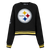 SUDADERA DE CUELLO REDONDO NFL PITTSBURGH STEELERS MASH UP PARA MUJER