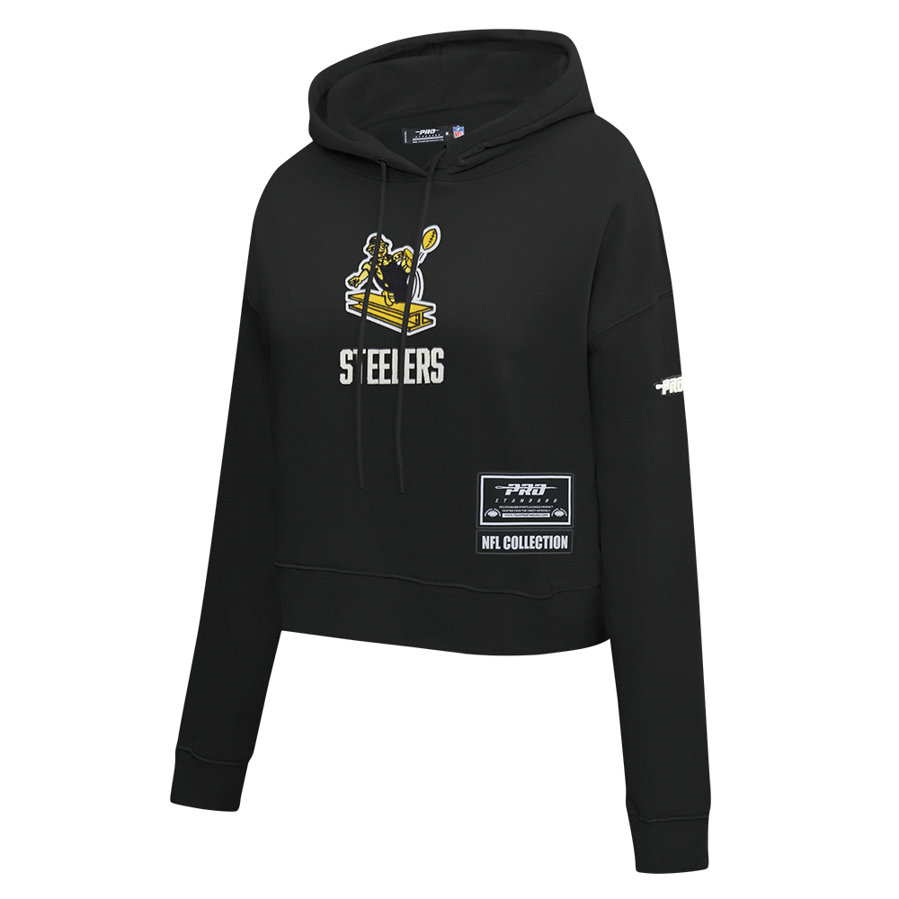 SUDADERA CON GORRO NFL PITTSBURGH STEELERS MODERN ORIGINALS PARA MUJER