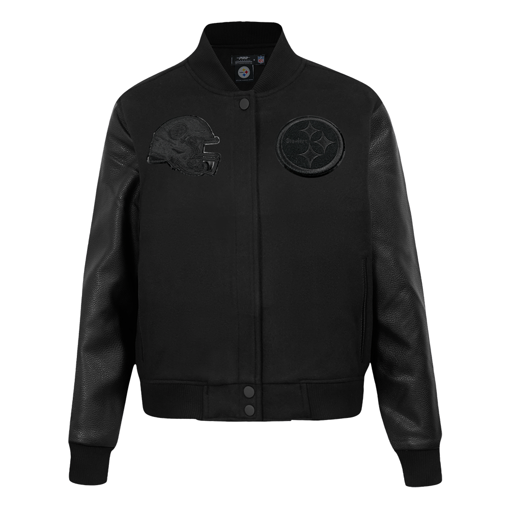 CHAMARRA UNIVERSITARIA NFL PITTSBURGH STEELERS CLASSIC 3BK PARA MUJER