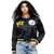 CHAMARRA DE SATÍN NFL PITTSBURGH STEELERS MASH UP PARA MUJER