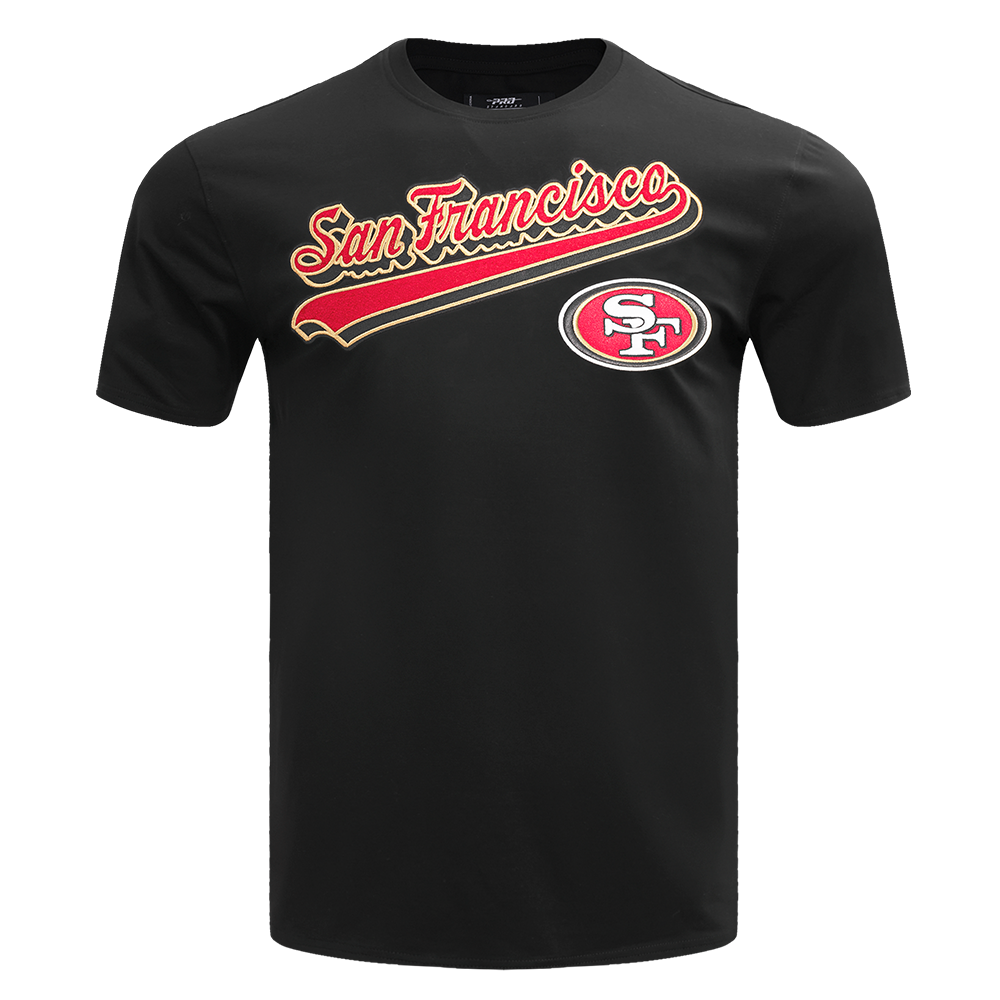 PLAYERA NFL SAN FRANCISCO 49ERS SCRIPT TAIL