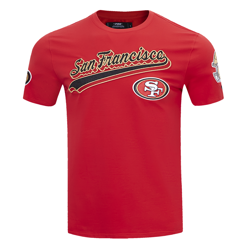 PLAYERA NFL SAN FRANCISCO 49ERS SCRIPT TAIL