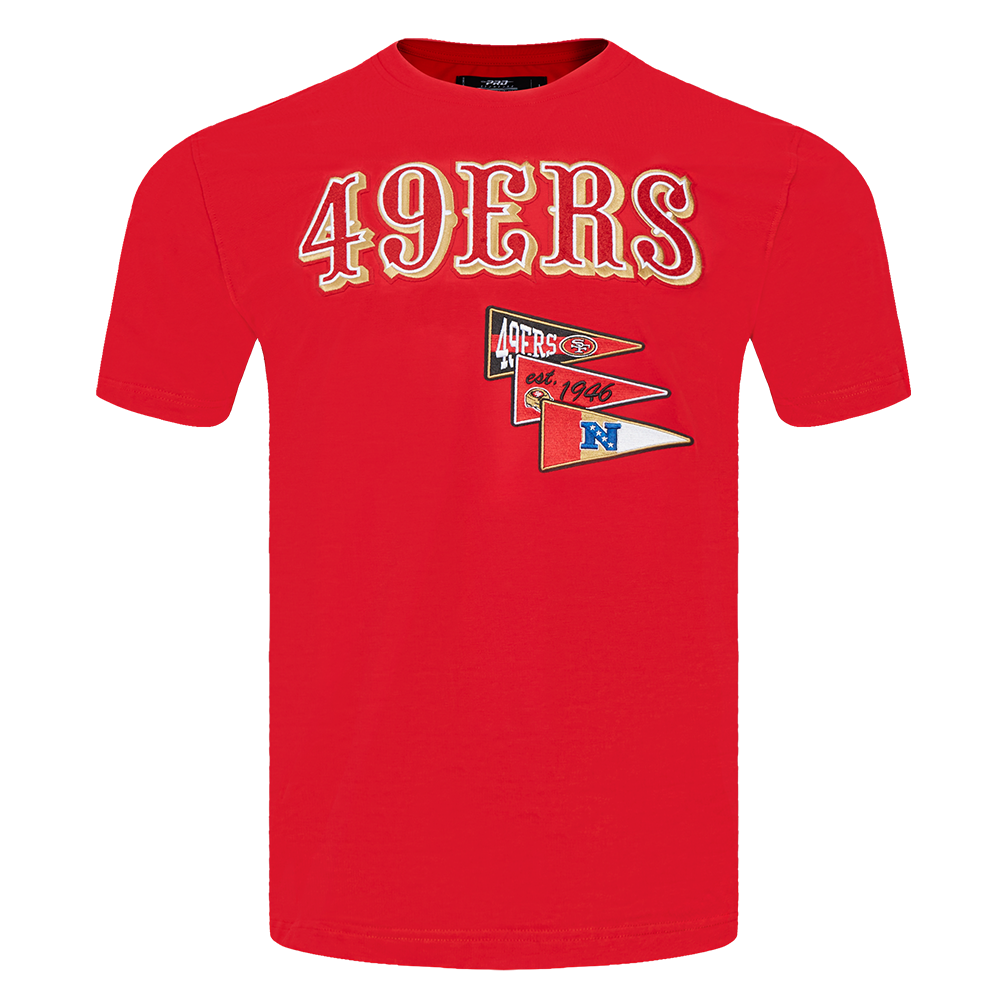 PLAYERA NFL SAN FRANCISCO 49ERS TEAM PENNANTS