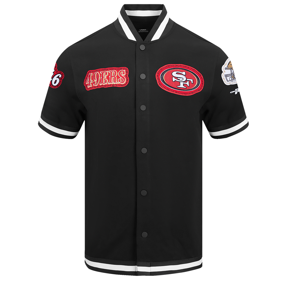 SOBRECAMISA DE MANGA CORTA NFL SAN FRANCISCO 49ERS DIY PICK STITCH