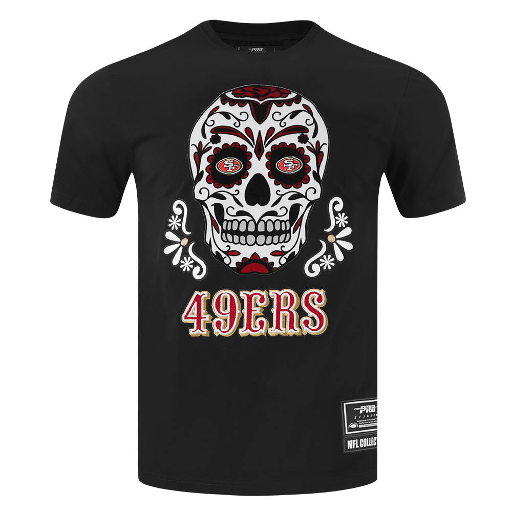 PLAYERA NFL SAN FRANCISCO 49ERS SUGAR SKULL