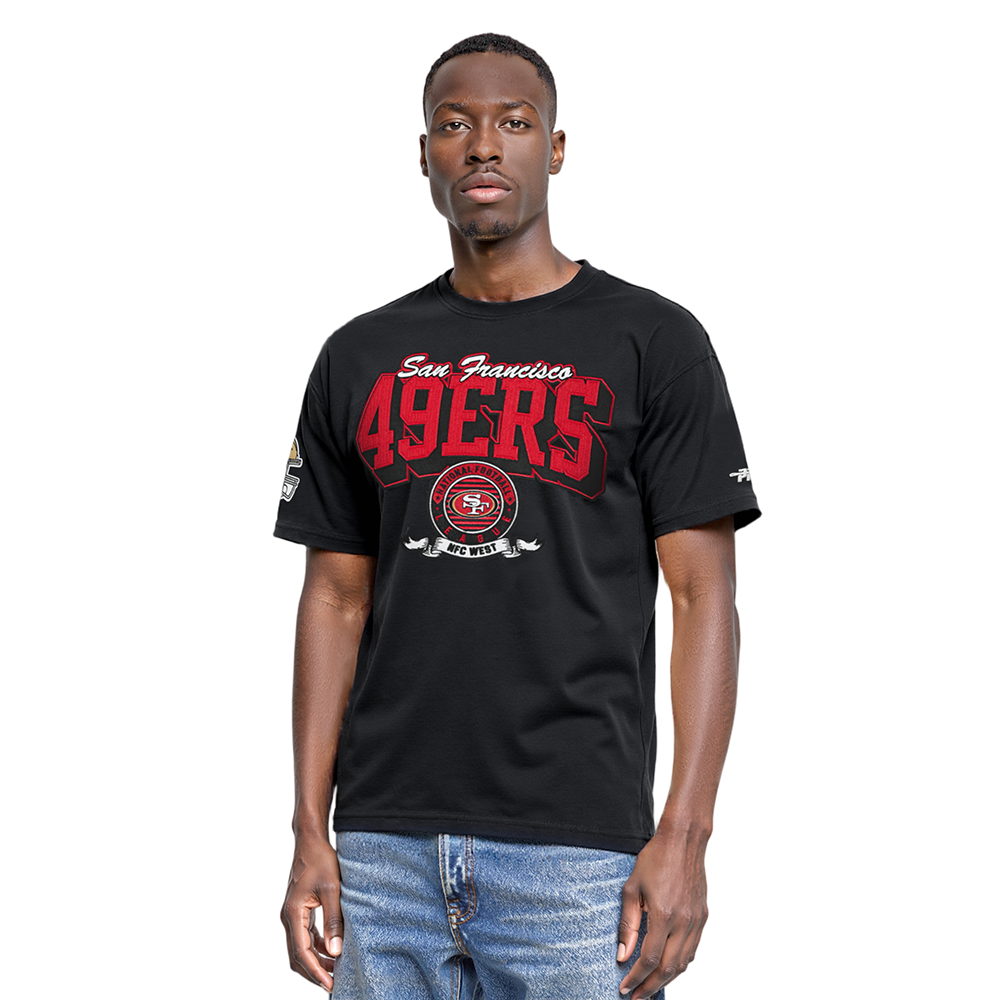 PLAYERA NFL SAN FRANCISCO 49ERS TEAM BADGE