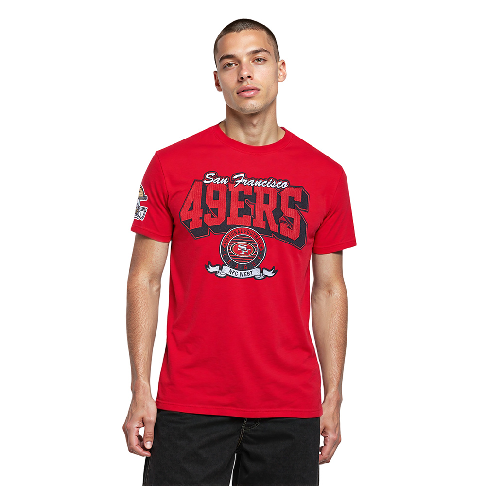 PLAYERA NFL SAN FRANCISCO 49ERS TEAM BADGE