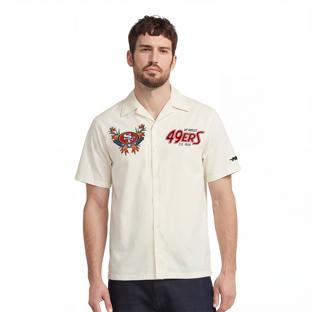 SOBRECAMISA DE MANGA CORTA NFL SAN FRANCISCO 49ERS PARADISE