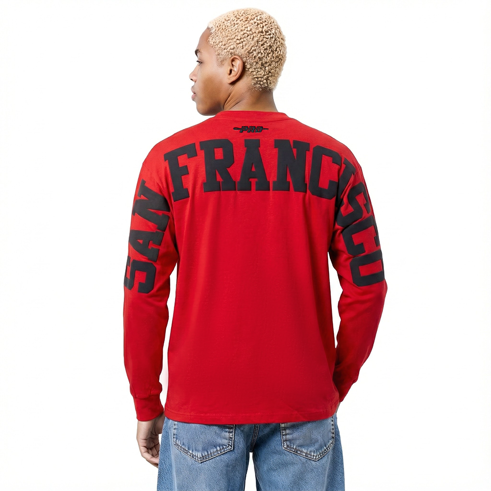 PLAYERA DE MANGA LARGA NFL SAN FRANCISCO 49ERS WINGSPAN