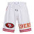 SHORTS DE BASQUETBOL NFL SAN FRANCISCO 49ERS CLASSIC CHENILLE