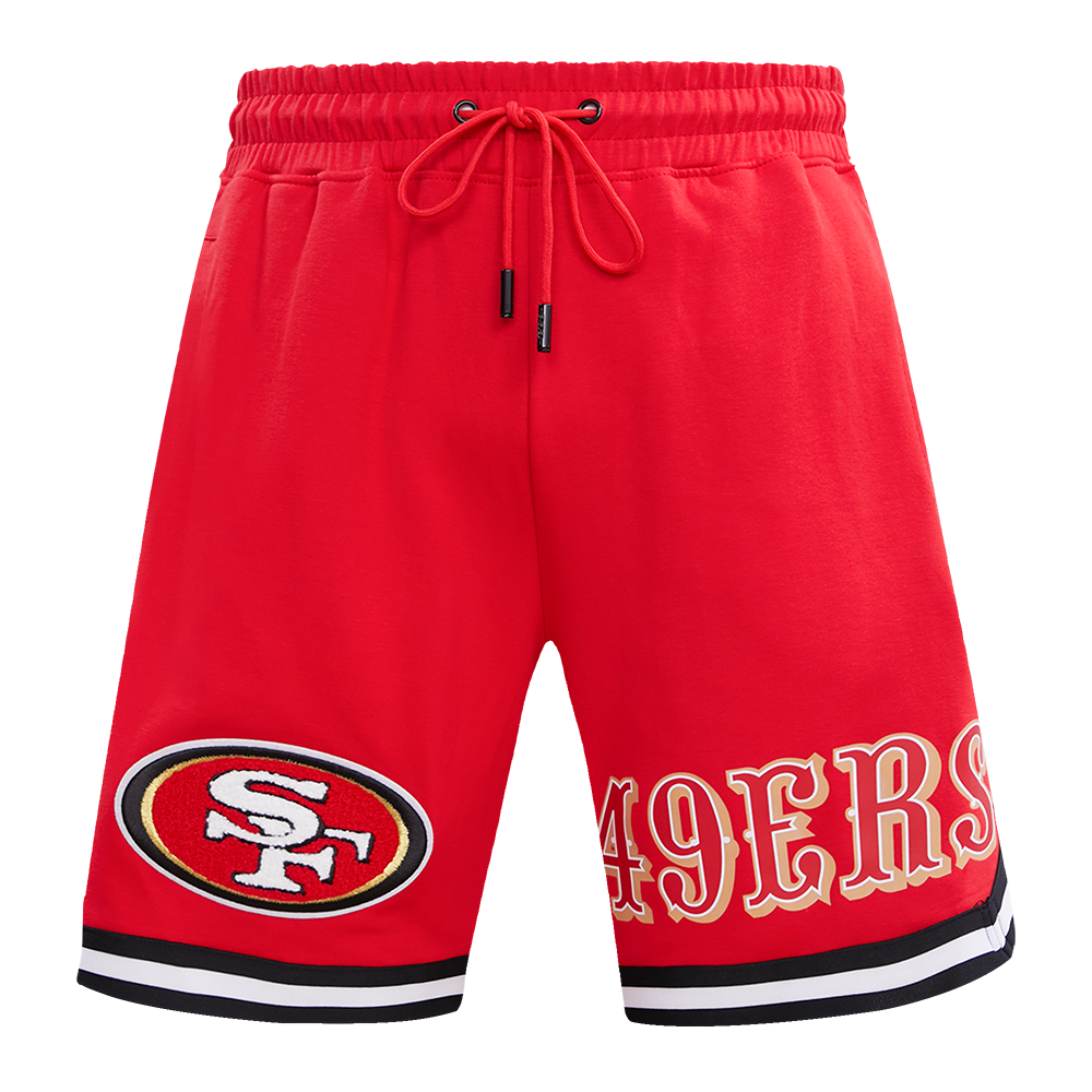 SHORTS DE BASKETBALL NFL SAN FRANCISCO 49ERS CLASSIC CHENILLE