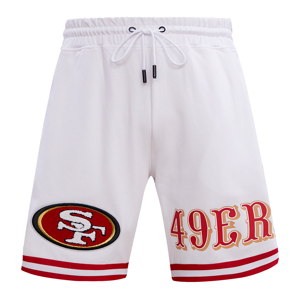 SHORTS DE BASQUETBOL NFL SAN FRANCISCO 49ERS CLASSIC CHENILLE