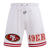 SHORTS DE BASKETBALL NFL SAN FRANCISCO 49ERS CLASSIC CHENILLE