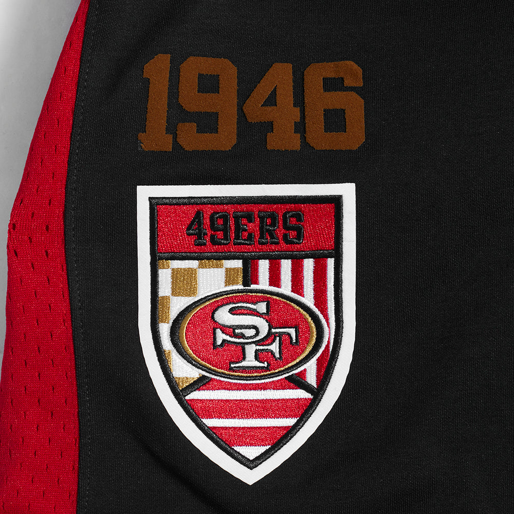 SHORTS DE BASQUETBOL NFL SAN FRANCISCO 49ERS FASTLANE
