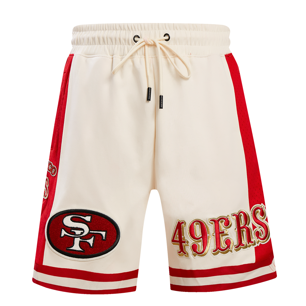 SHORTS DE BASKETBALL NFL SAN FRANCISCO 49ERS RETRO CLASSICS