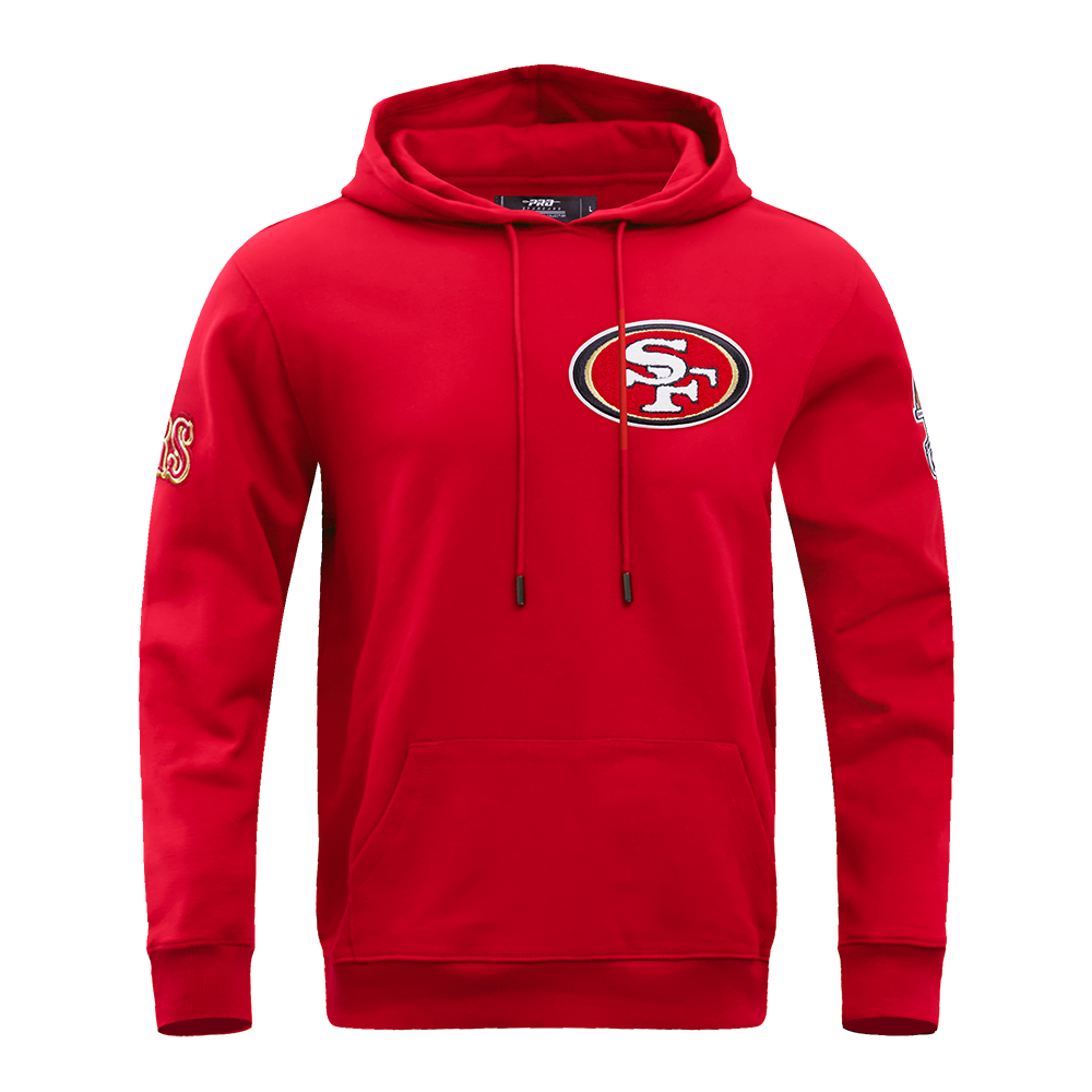 SUDADERA CON GORRO NFL SAN FRANCISCO 49ERS CLASSIC CHENILLE