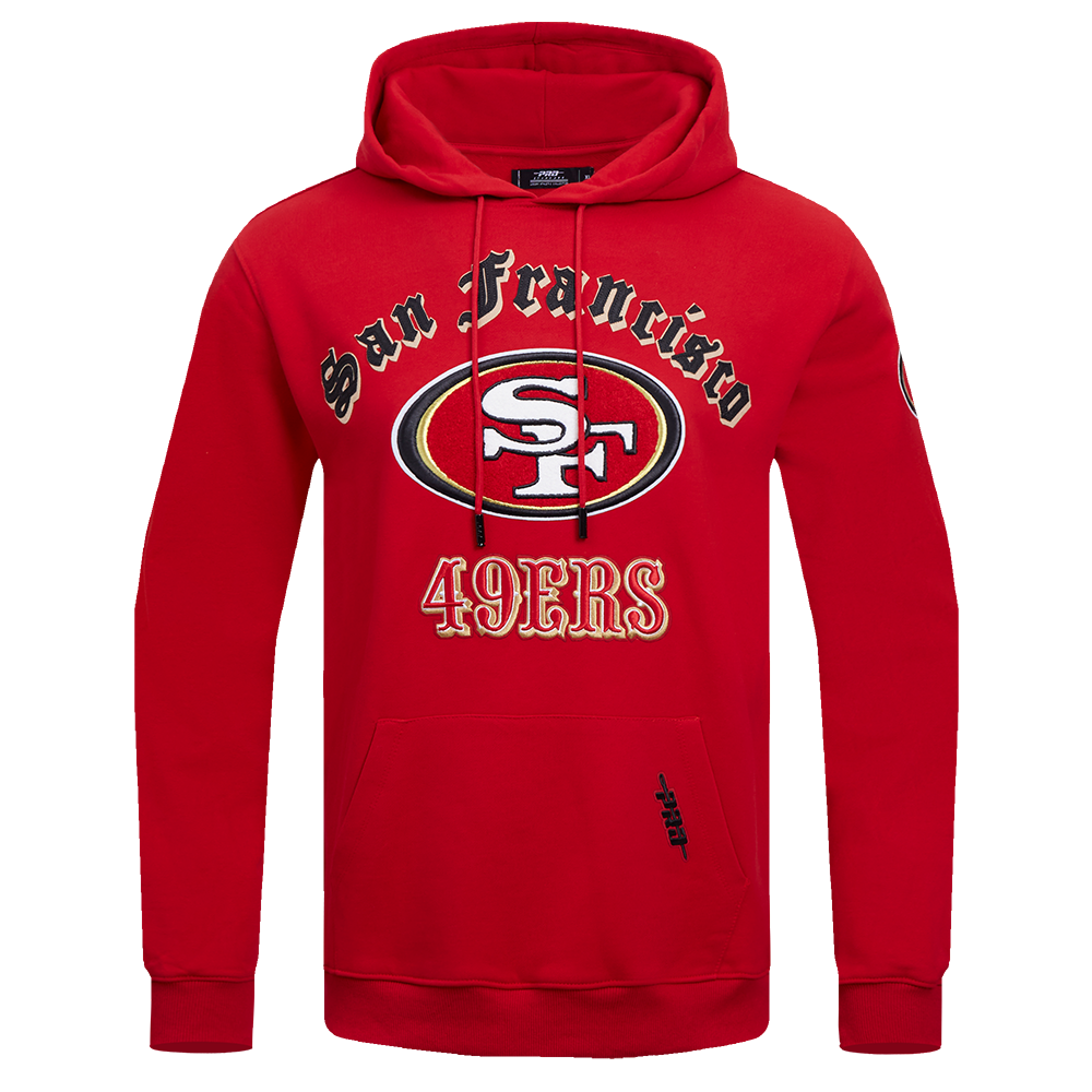 SUDADERA CON GORRO NFL SAN FRANCISCO 49ERS OLD ENGLISH