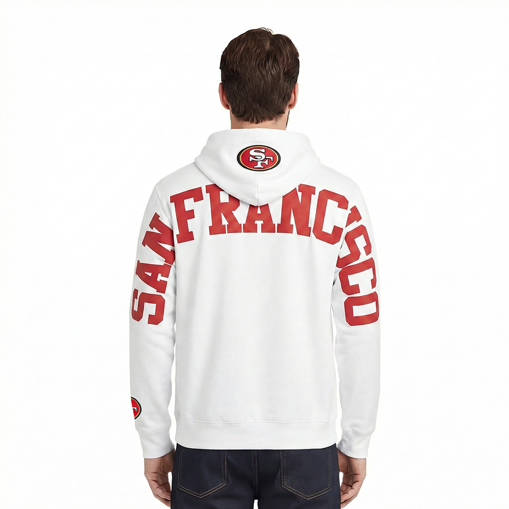 SUDADERA CON GORRO NFL SAN FRANCISCO 49ERS WINGSPAN