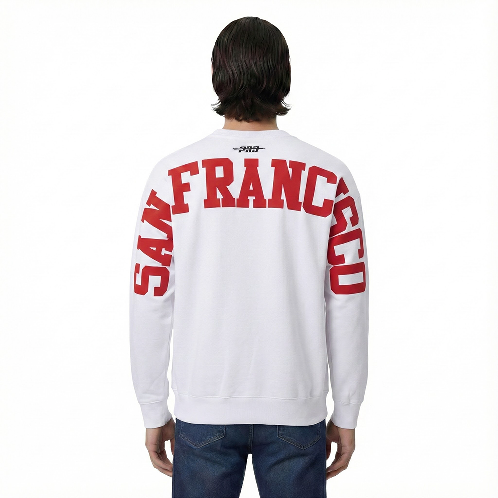SUDADERA DE CUELLO REDONDO NFL SAN FRANCISCO 49ERS WINGSPAN