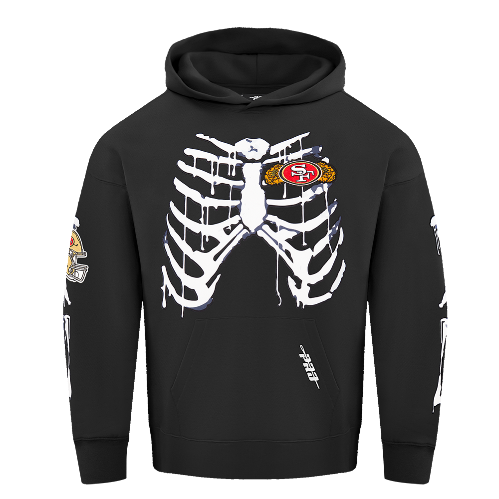 SUDADERA CON GORRO NFL SAN FRANCISCO 49ERS RIB CAGE