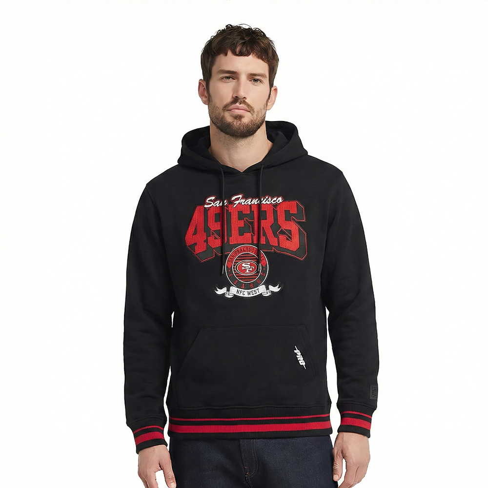 SUDADERA CON GORRO NFL SAN FRANCISCO 49ERS TEAM BADGE