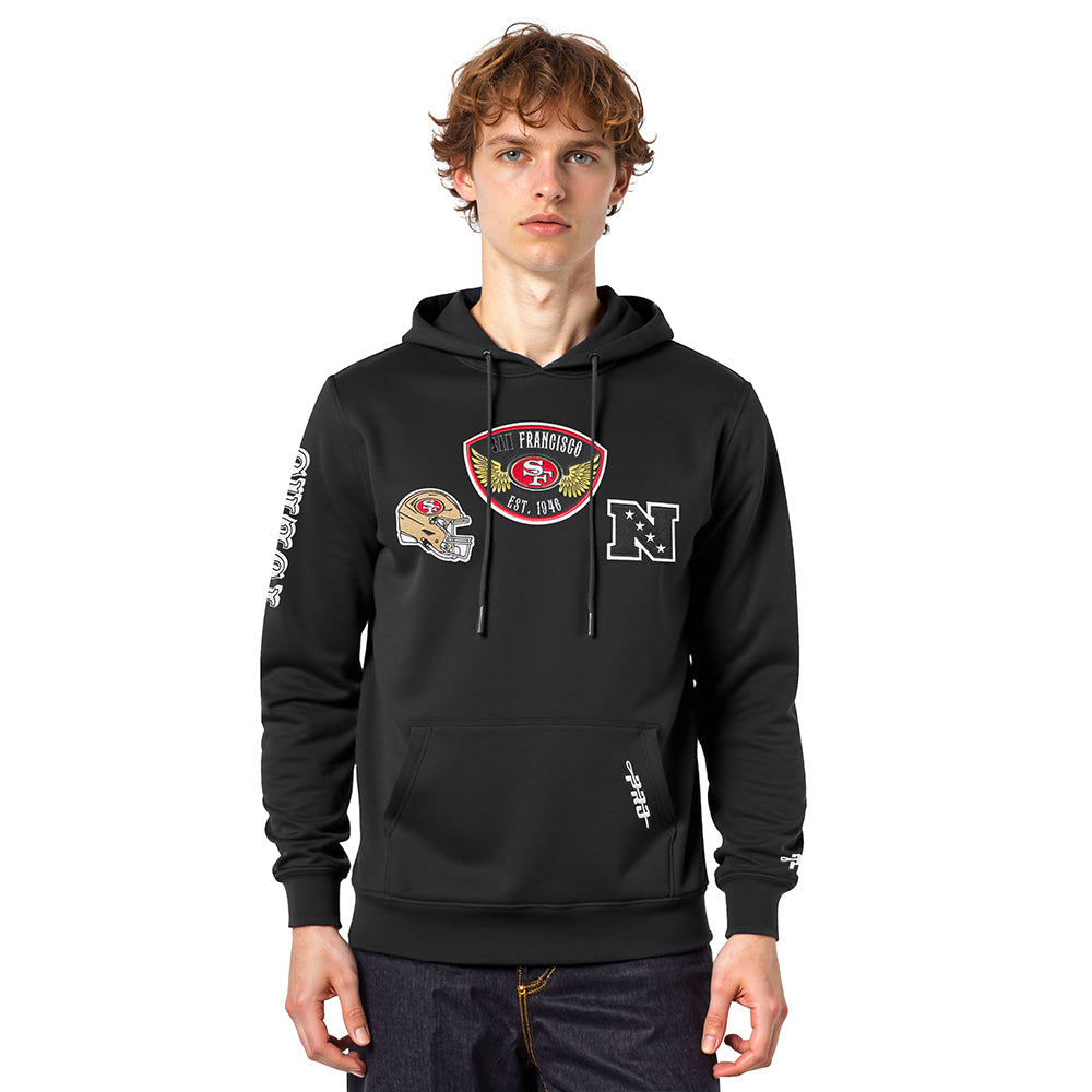 SUDADERA CON GORRO NFL SAN FRANCISCO 49ERS BORN FOR SPORT