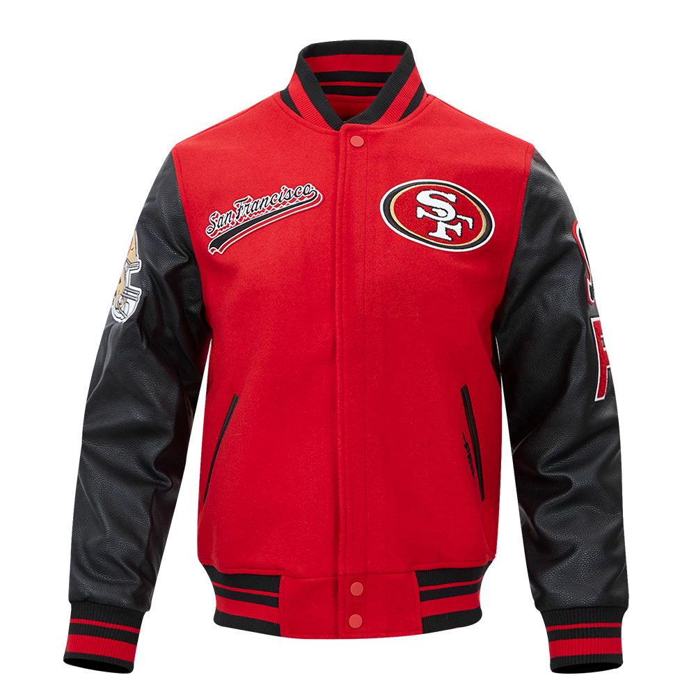 CHAMARRA UNIVERSITARIA NFL SAN FRANCISCO 49ERS SCRIPT TAIL