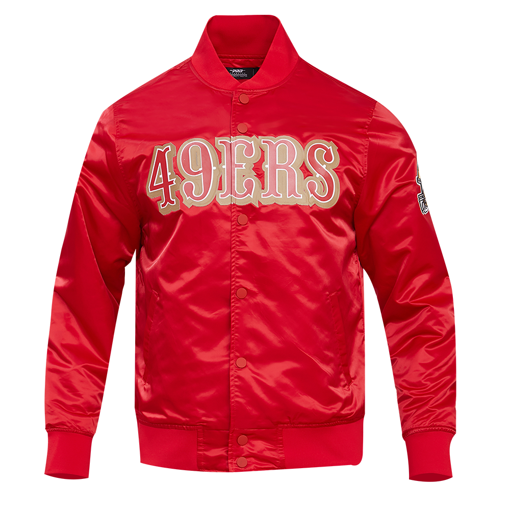 CHAMARRA DE SATÍN NFL SAN FRANCISCO 49ERS CLASSIC SATIN