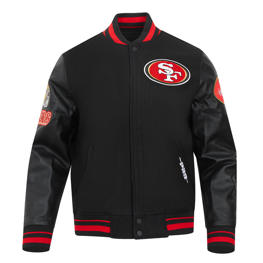 CHAMARRA UNIVERSITARIA NFL SAN FRANCISCO 49ERS OLD ENGLISH – Pro