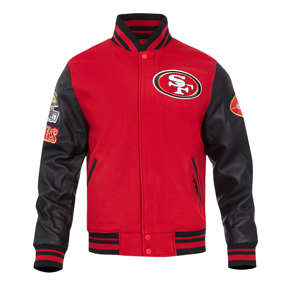 CHAMARRA UNIVERSITARIA NFL SAN FRANCISCO 49ERS OLD ENGLISH