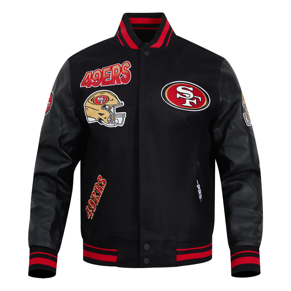 CHAMARRA UNIVERSITARIA NFL SAN FRANCISCO 49ERS TURN IT UP