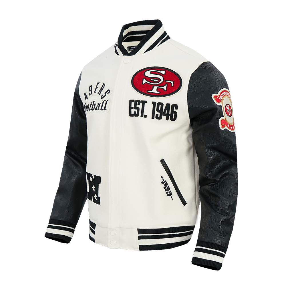 CHAMARRA UNIVERSITARIA NFL SAN FRANCISCO 49ERS MODERN ORIGINALS